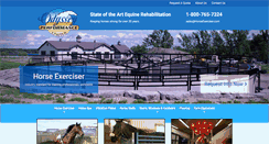 Desktop Screenshot of horseexerciser.com